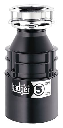 Garbage Disposal,badger 5,1/2 Hp (1 Unit