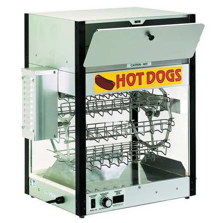 Hot Dog Broiler,up To 36 Hot Dogs,120v