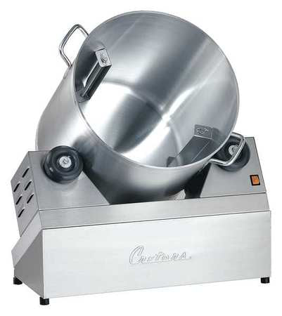 Popcorn Coater,4.5 Gal.,silver (1 Units