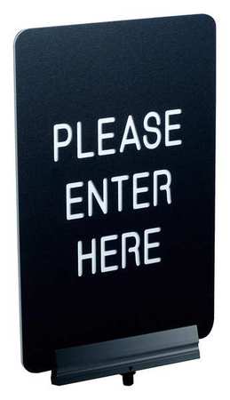 Signage,engrvd,11x7in.,please Enter Here