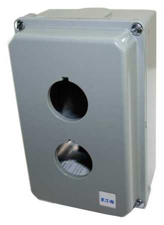 Pushbutton Enclosure,3.00 In D,al (1 Uni