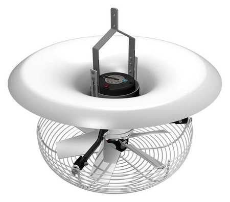 Vertical Recirculation Fan,460v,1650rpm