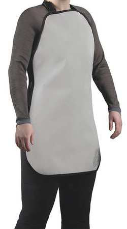 Cp Apron,wht,polystr,20 In. L X 30 In. W