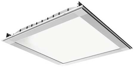 Led Recessed Troffer,3500k,37w,120-277v