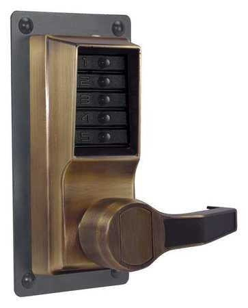 Push Button Exit Trim,antique Brass (1 U