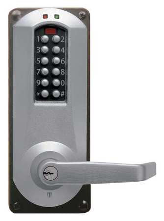 Electronic Lock,satin Chrome,20 Button (