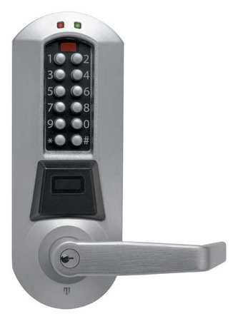 Electronic Lock,satin Chrome,20 Button (