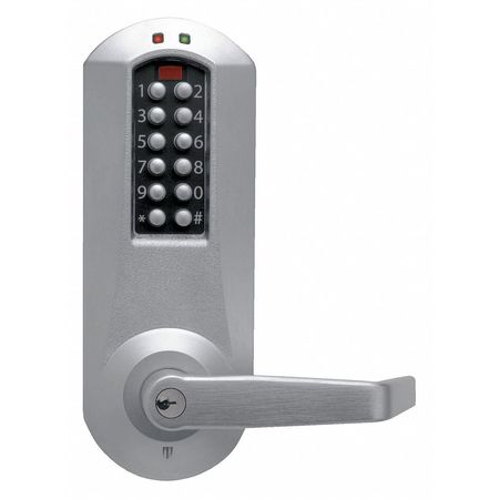 Electronic Lock,satin Chrome,12 Button (