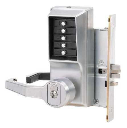 Push Button Lock,entry,key Override (1 U