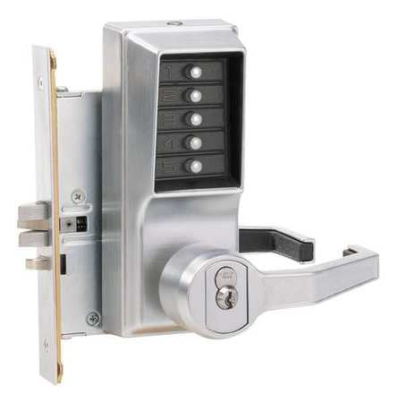 Push Button Lock,entry,key Override (1 U