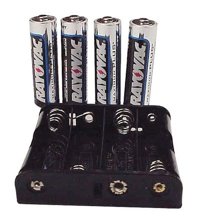 Battery Pack,eplex,(4) Alkaline Aa (1 Un