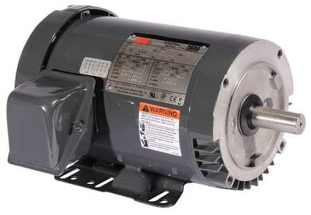 Motor,3-phase,class F,208-230/460v,2 Hp