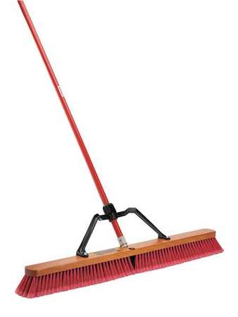 Broom,w/handle And Brace,36" Block (1 Un