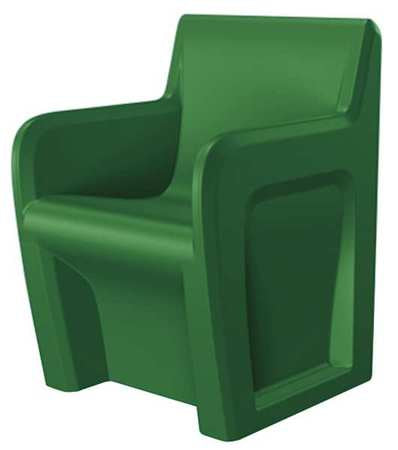 Sentinel Arm Chair,polyethylene,green (1