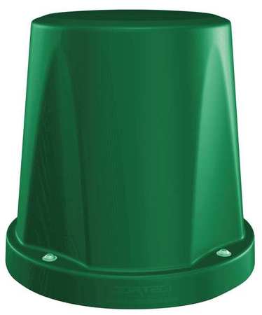 Floor Mounted Stool,16inhx13inl,green (1