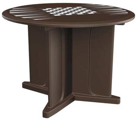 Utility Table,42inwx31inhx42inl,brown (1