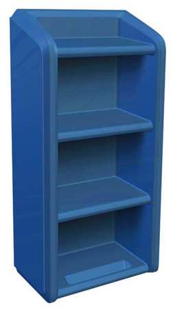 Shelving Unit,20in.wx12in.h,4 Shelves,pe