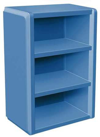 Shelving Unit,20in.wx12in.h,3 Shelves,pe