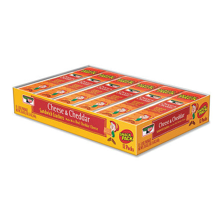 Crackers,cheese,cheddar,pk12 (1 Units In