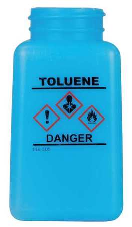 Graduated Toluene Esd Bottle,6 Oz,wide (