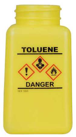 Graduated Toluene Esd Bottle,6 Oz,wide (