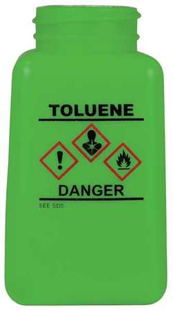 Graduated Toluene Esd Bottle,6 Oz,wide (