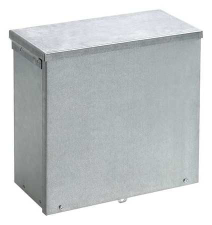 Enclosure,metallc,8in.h X 8in.w X 4in.d