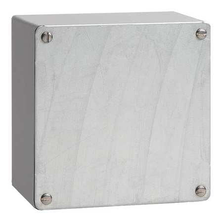 Enclosure,metallc,8in.h X 8in.w X 6in.d