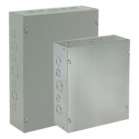 Enclosure,metallc,8in.h X 8in.w X 8in.d