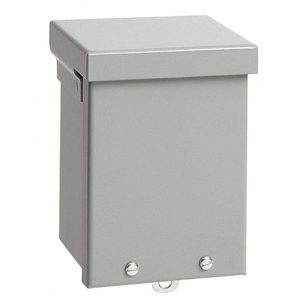 Enclosure,metallc,8in.h X 8in.w X 4in.d