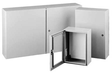 Enclosure,metallc,16in.hx16in.wx10in.d (