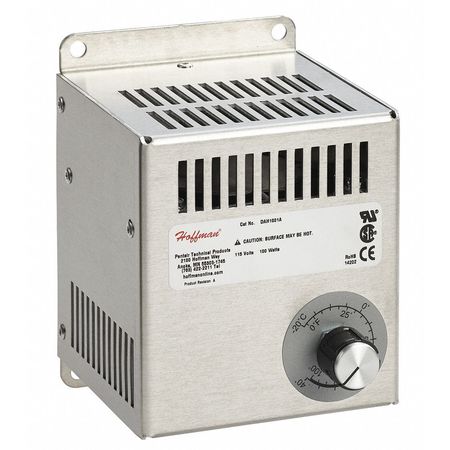 Fan Forced Enclosure Heater,100w,120v (1