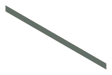 Barrier,wireway,steel,4in. H X 4in. L (1