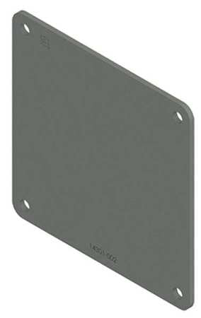 Closure Plate,steel,2.50in.hx2.50in.l (1