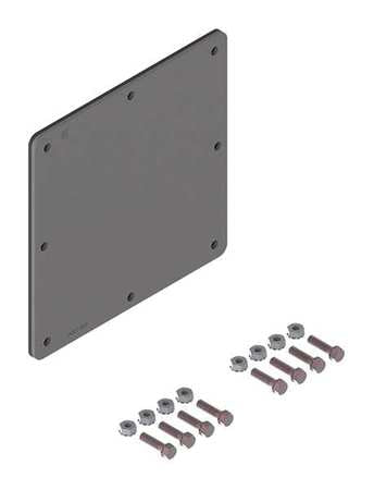 Closure Plate,wireway,steel,6in.hx6in.l