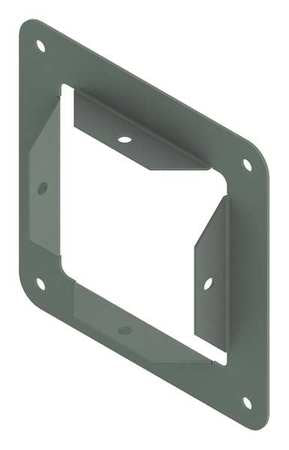 Panel Adapter,wireway,steel,4in.hx4in.l