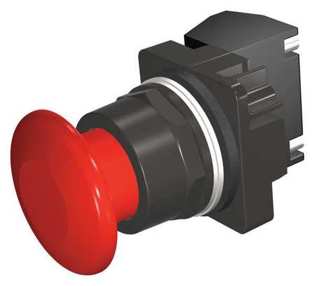 Non-illuminated Push Button,plastic,red