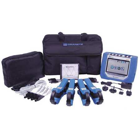 Power Quality Analyzer Kit,500a,32 Ms (1