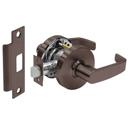 Lever Lockset,mechanical,passage,grade 1