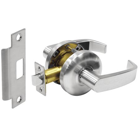 Lever Lockset,mechanical,passage,grade 2