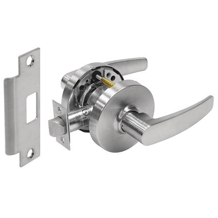 Lever Lockset,mechanical,passage,grade 1