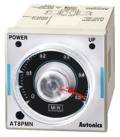 Time Delay Relay,24vac/dc,3a,dpdt,3 Sec.