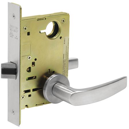 Lever Lockset,mechanical,passage,grade 1