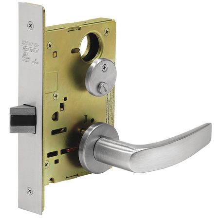 Lever Lockset,mechanical,privacy,grade 1