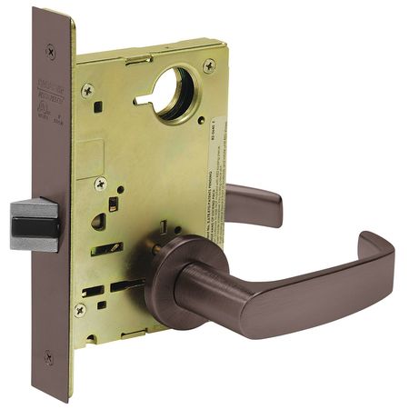 Lever Lockset,mechanical,passage,grade 1