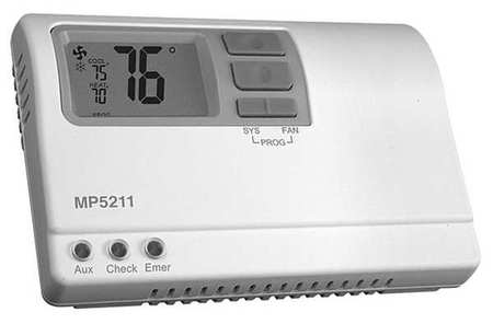 Thermostat,programmable,stage Heat 2 (1