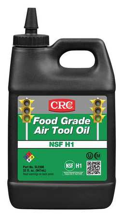 Air Tool Oil,32 Oz.,clear (1 Units In Ea