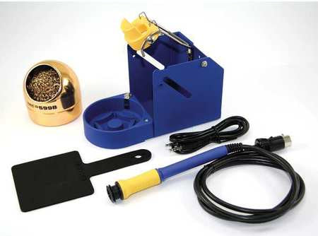 Soldering Iron Kit,blue/yellow,1.3m L (1