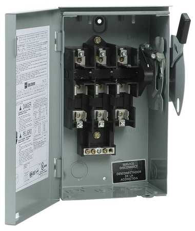 Safety Switch,240vac,3pst,100 Amps Ac (1