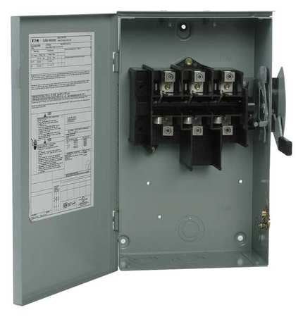 Safety Switch,240vac,3pst,100 Amps Ac (1